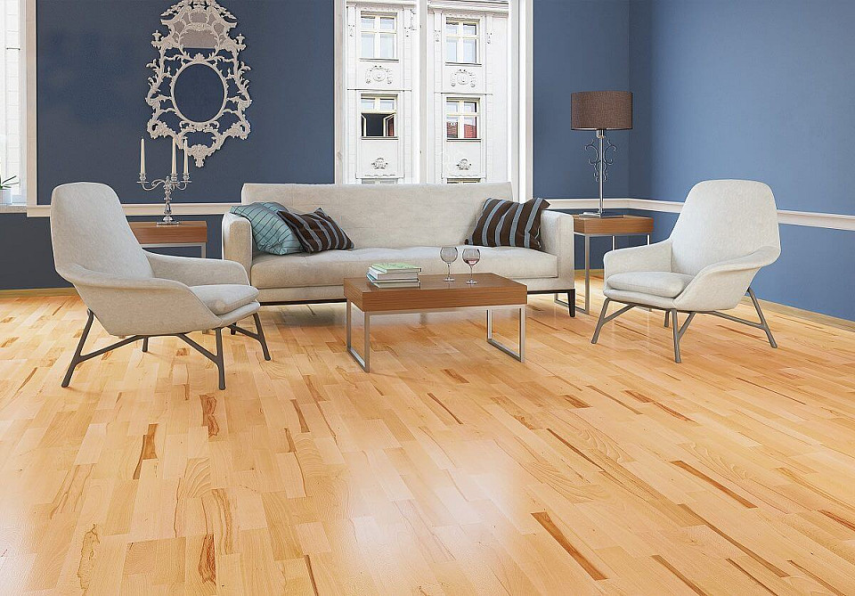 FLOOR FOREVER Pure wood Buk salzburg natur lak