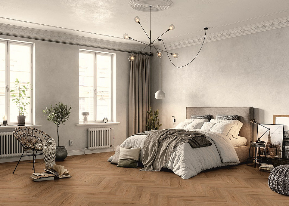 FLOOR FOREVER Authentic oak click rigid Dub kráľovský 1020F