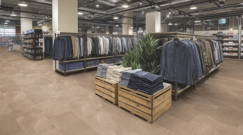 GERFLOR Creation 55 clic acoustic Curton stone taupe GERCAC55 1604