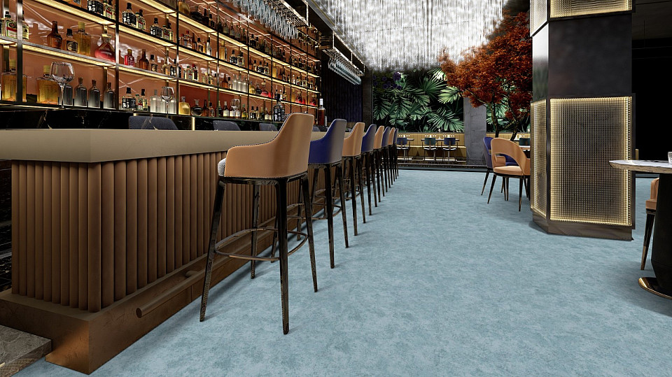 FORBO Flotex Colour Calgary aqua T590021