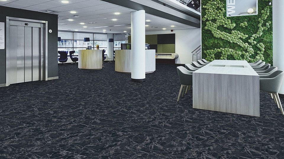 FORBO Flotex Naturals Marble Marquina 143002