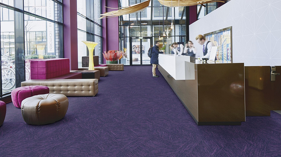 FORBO Flotex Planks Frameweave Violet 142015