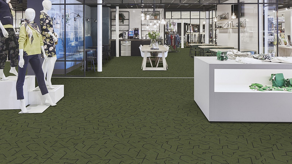 FORBO Flotex Planks Triad Green 131003