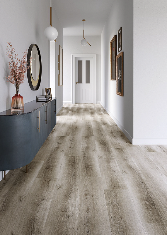 FLOOR FOREVER XL Dub kartáčovaný šedý 79985