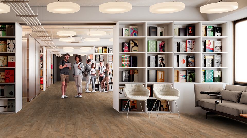 GERFLOR Creation 40 clic acoustic Savage oak greige GERCAC40 1708