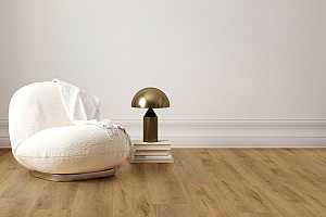 FLOOR FOREVER Authentic oak Dub slimák 4010 - Vinylová podlaha celoplošne lepená