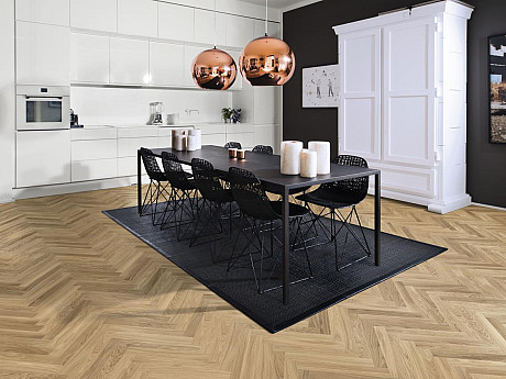 KAHRS Studio herringbone Dub ab biely 111PABEKFVKE050