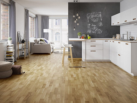 FLOOR FOREVER Pure wood Dub hamburg special natur lak