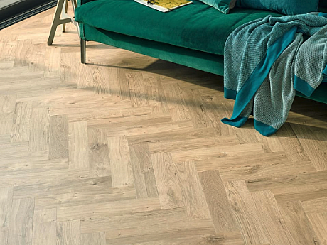 AMTICO FIRST Wood herringbone Dried willow 1P105