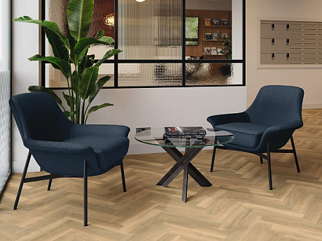 AMTICO FIRST Wood herringbone Sun washed oak 1P104