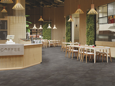 GERFLOR Creation 55 clic acoustic Bloom uni dark GERCAC55 1601