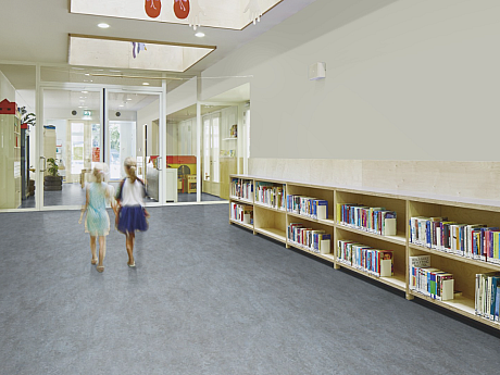 FORBO Marmoleum decibel Dove blue 305335