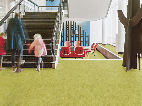 FORBO Marmoleum decibel Chartreuse 322435