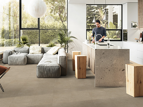 GERFLOR Creation 55 clic acoustic Backyard taupe GERCAC55 1713