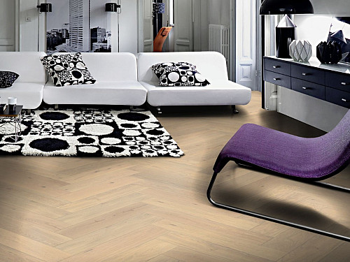 KAHRS Herringbone Dub cd krémovo biely 111PCDEKFVKE600