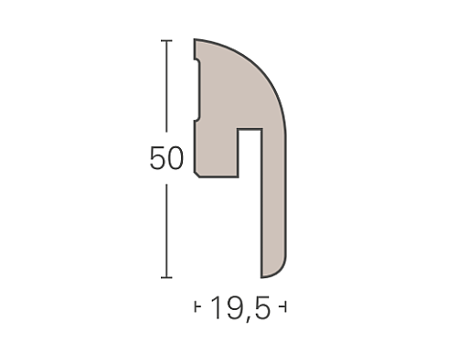 Lišta PARADOR SL 2 Dub D028 1745482