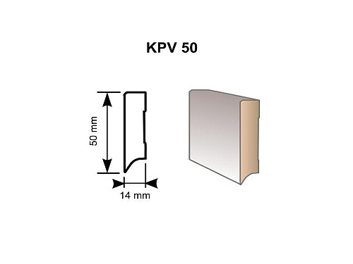 Lišta TER HURNE FLOOVER KPV 50 D100121