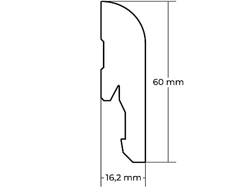 Lišta GERFLOR Original MDF Urban street light S094